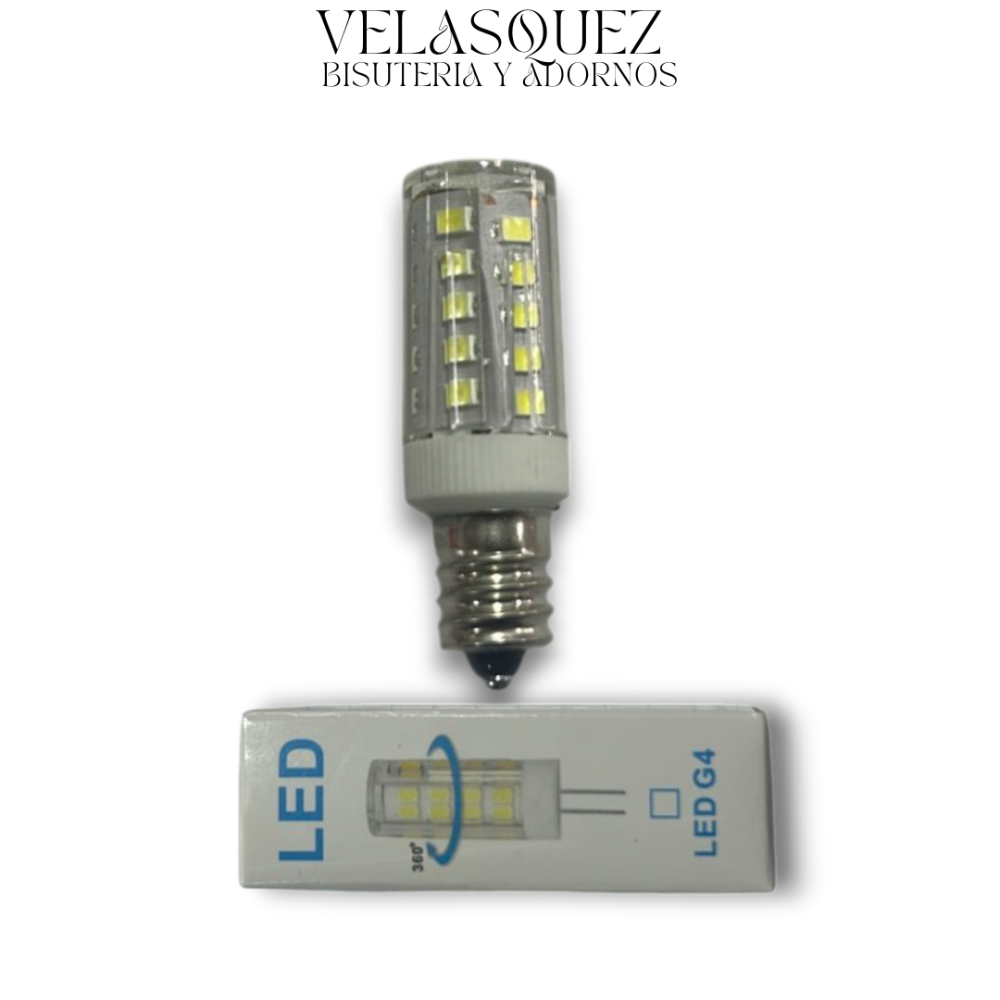 BOMBILLO LED ROSCA PEQUEÑA MAQUINA FAMILIAR