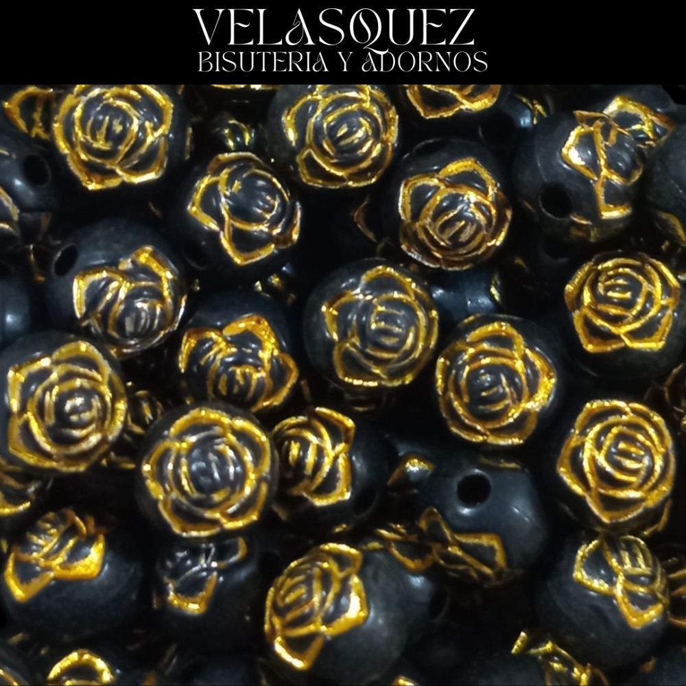 BOLA SINTETICA FLOR VZFL05 6MM
