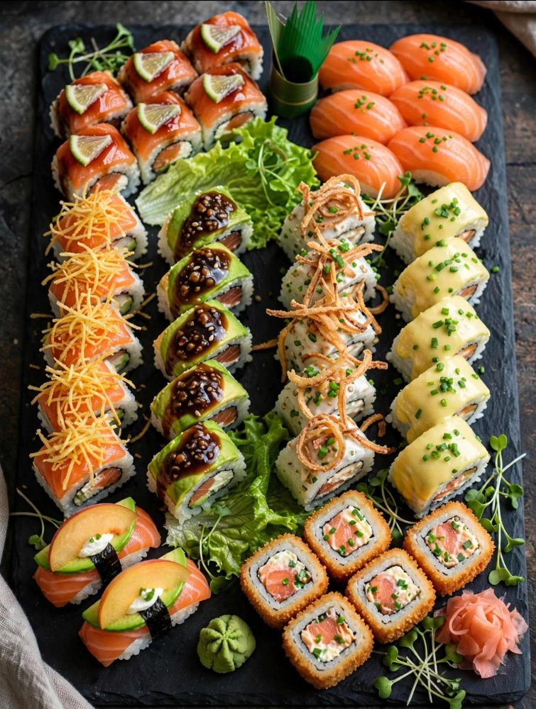 BOX SAKURA x40 + 5 HOT ROLLS