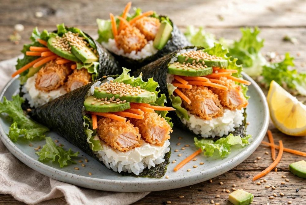 TEMAKI SALMON COCIDO X2