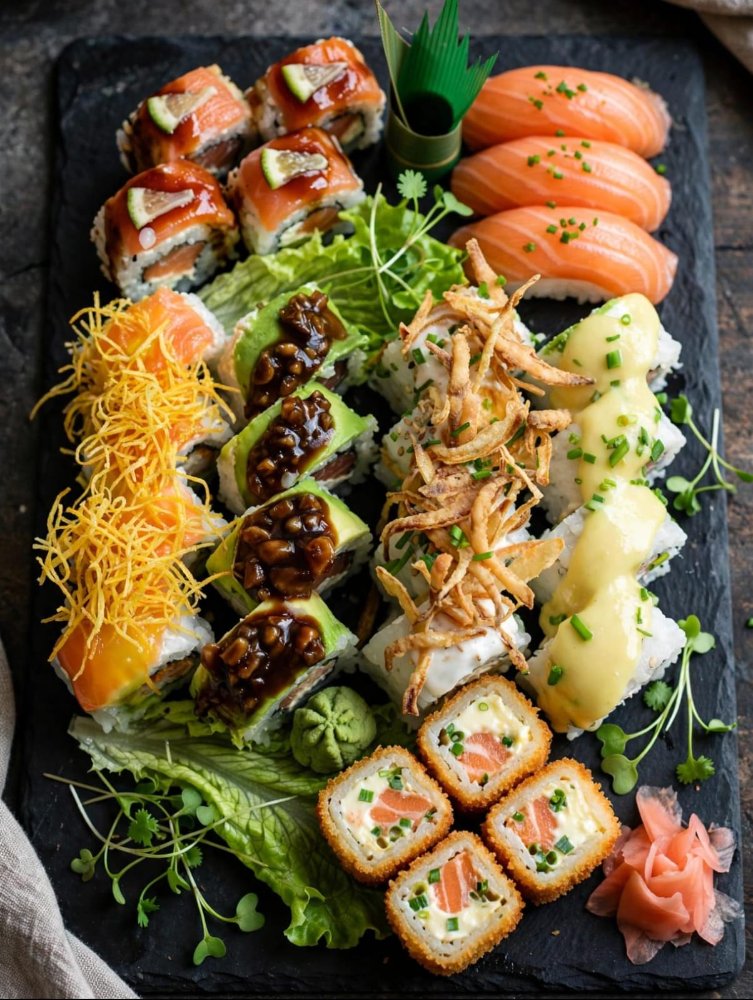 BOX DAIKOKU x20 + 4 HOT ROLLS