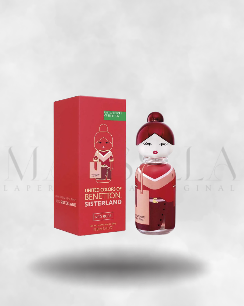 BENETTON SISTERLAND RED ROSE EDT SPR 80ML