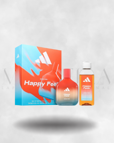 ADIDAS MOODHACK XMAS SET HAPPY FEELS 100ML+S/G100ML)