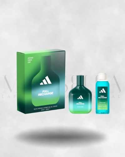 ADIDAS MOODHACK XMAS SET FULL RECHARGE 100ML+S/G100ML)