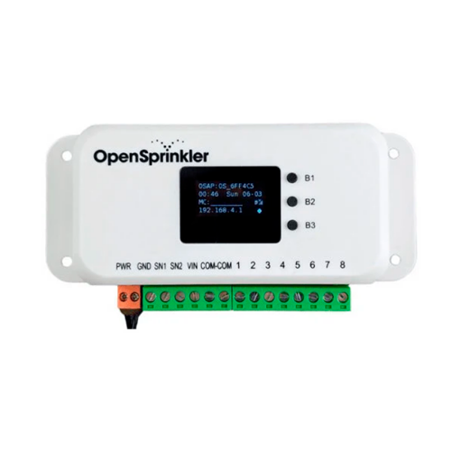 OpenSprinkler Irrigation Controller