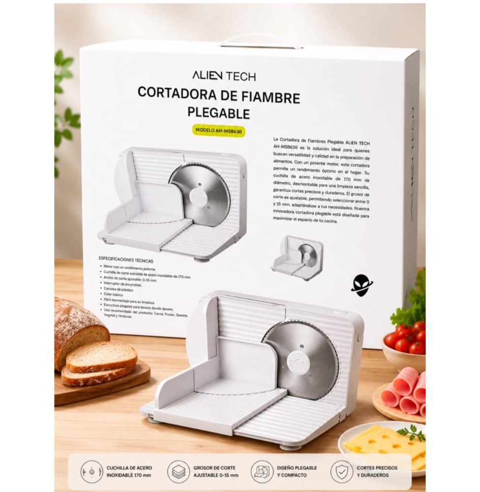 Cortadora de Fiambre Hogareña