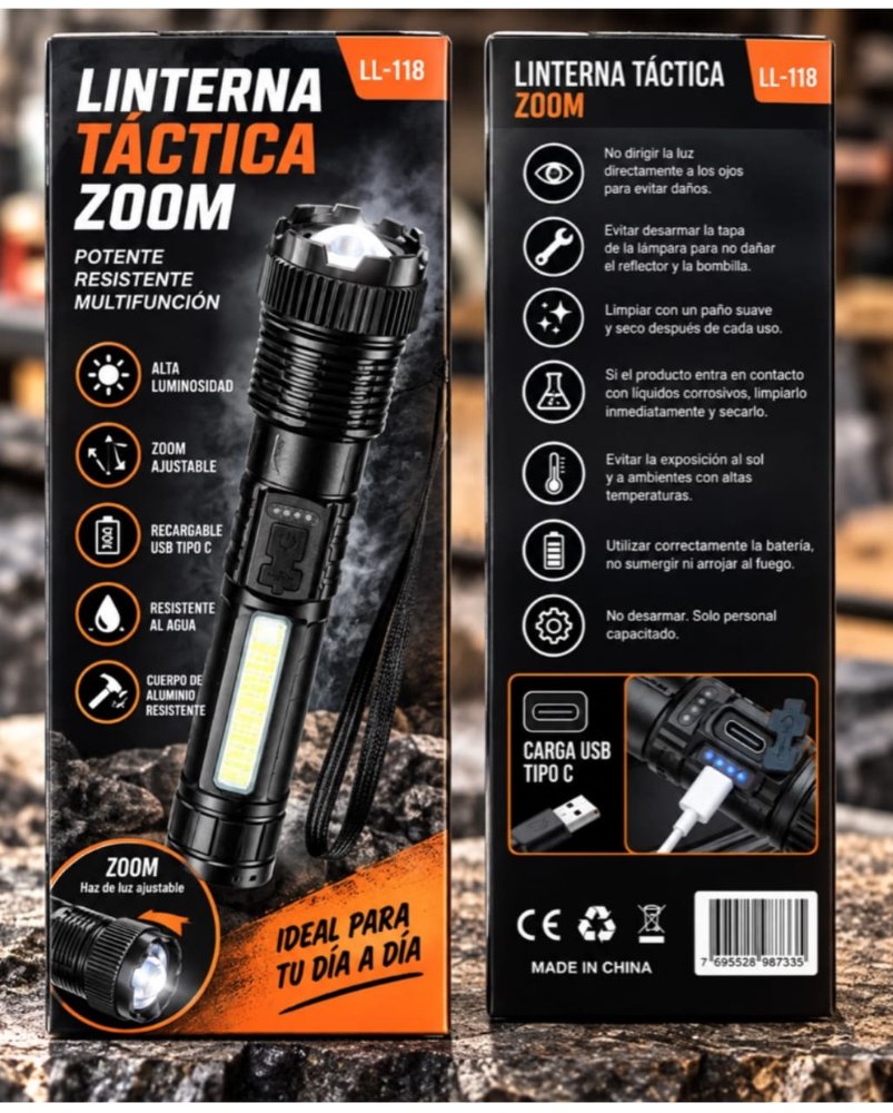 Linterna Tactica