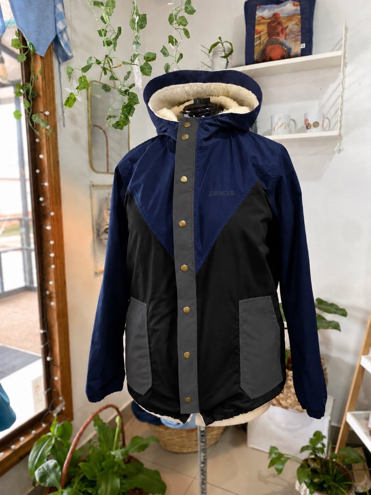 PARKA LADERA negro-gris-azul