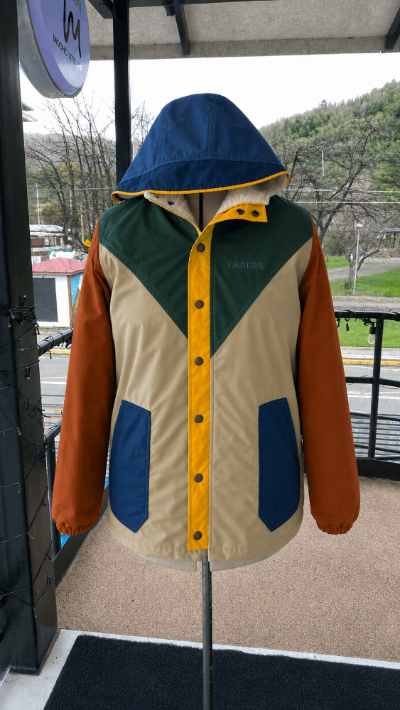 PARKA LADERA tonos beige