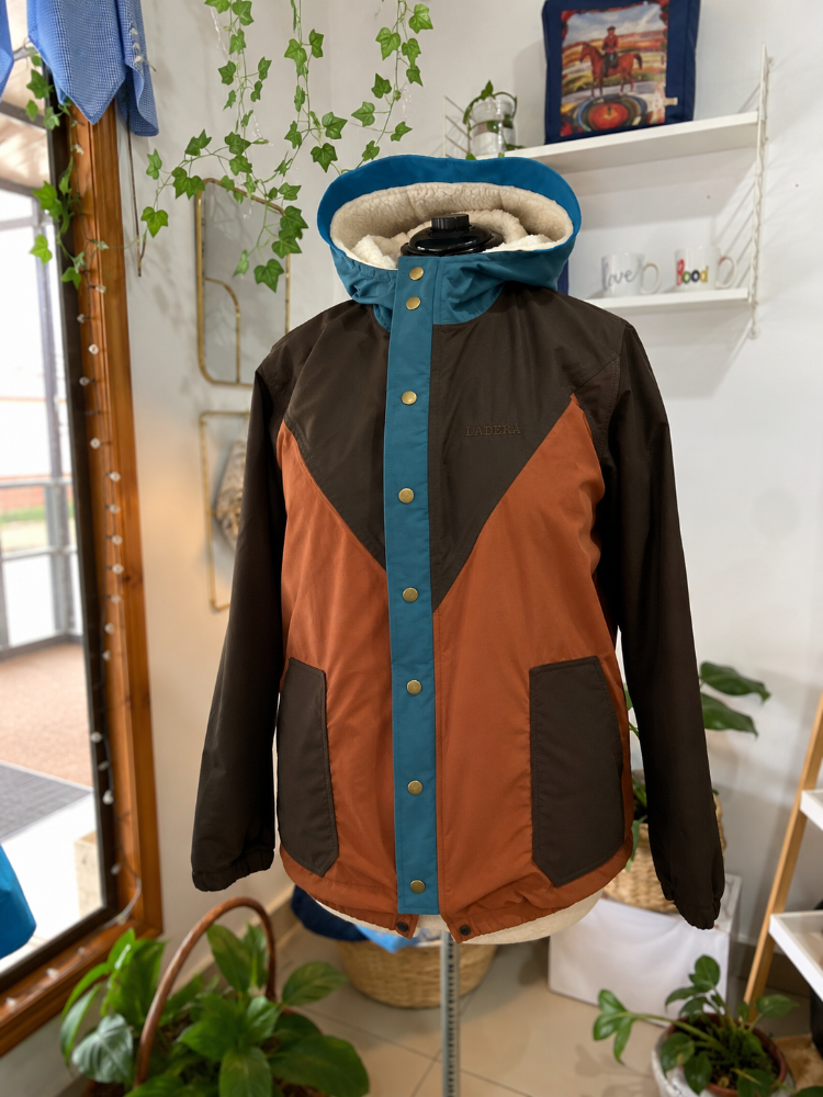 PARKA LADER cafe-terracota-azul guardia