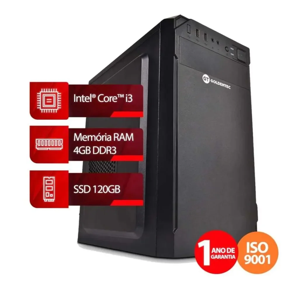 Computador Intel Core i3, 4GB, SSD 120GB | Win 11