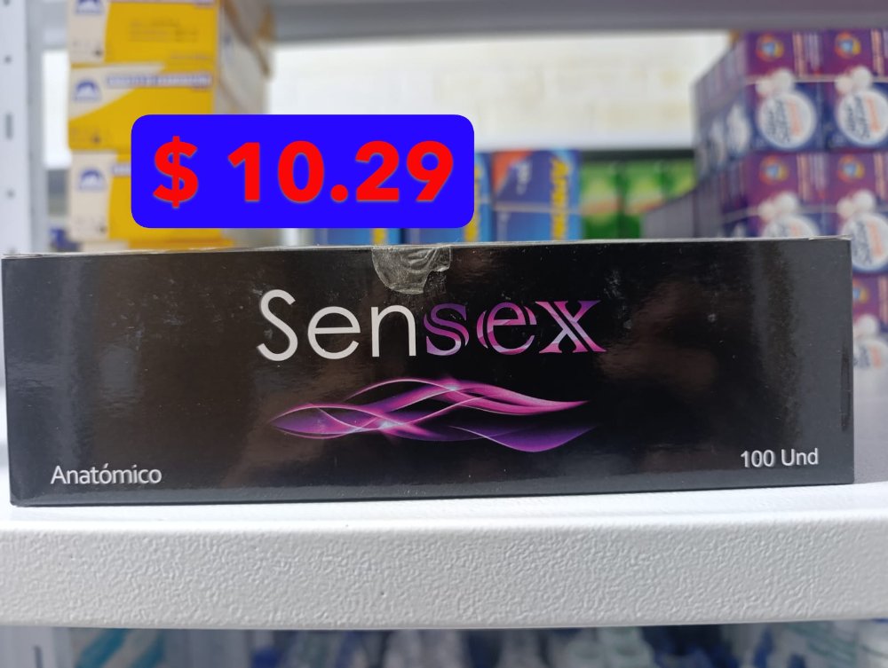 PRESERVATIVO SENSEX GRANEL ANATOMICO X 100 UNI
