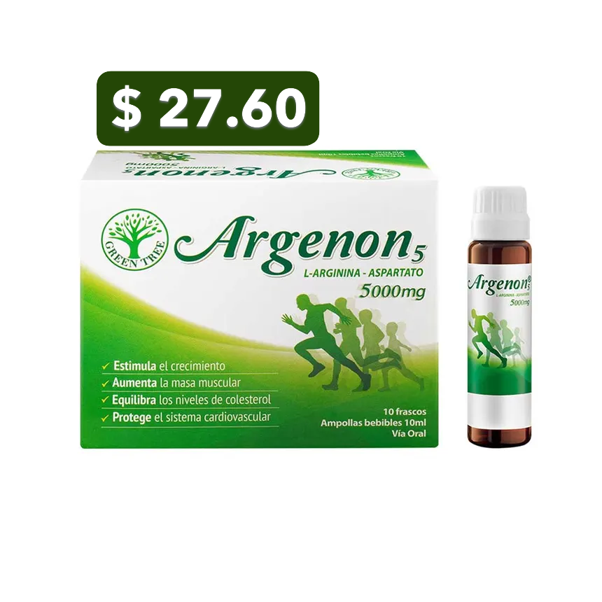 ARGENON 5 X 10 AMP. (IVA)