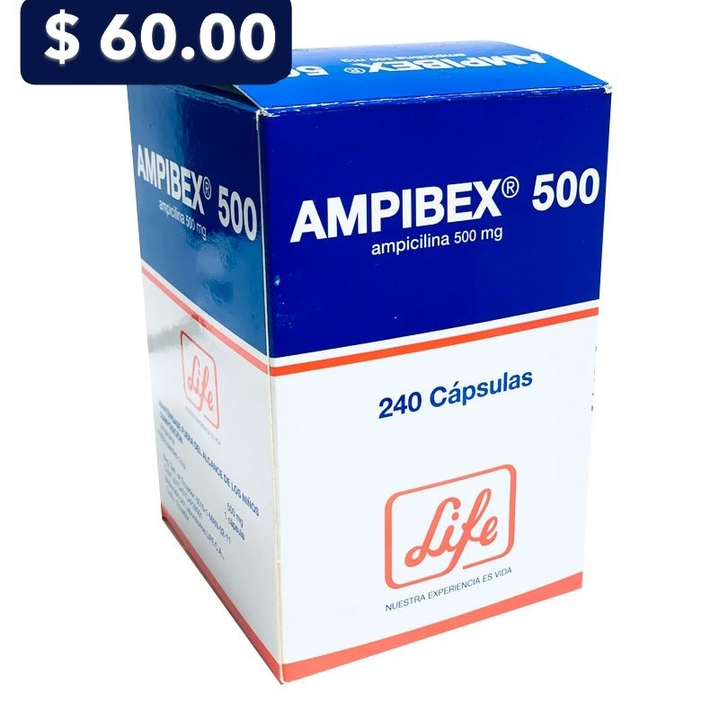 AMPIBEX 500 MG X 240 CAPS