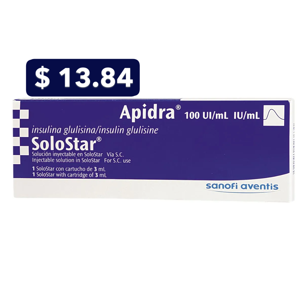 APIDRA SOLOSTAR 100UI/3 ML