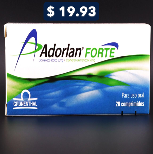 ADORLAN FORTE X 30 TABS