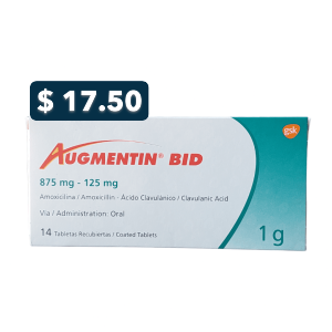 AUGMENTIN BD 1 GR X 14 TABS