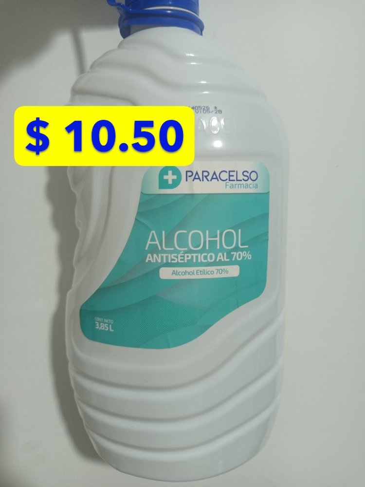 ALCOHOL 1 GALON ANTISÉPTICO