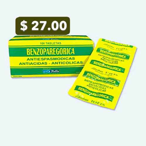 BENZOPAREGORICA X 100 TAB