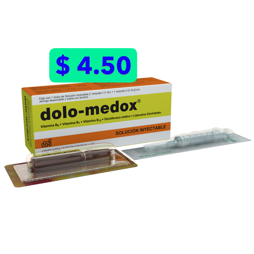 DOLO-MEDOX X 1 AMP +JERG