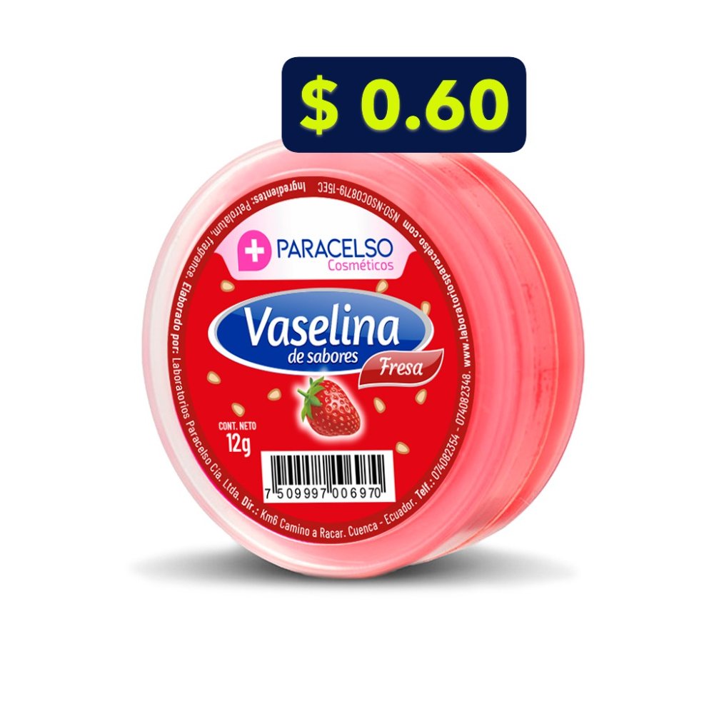 VASELINA SABORES X 12 GR PARACELSO IVA