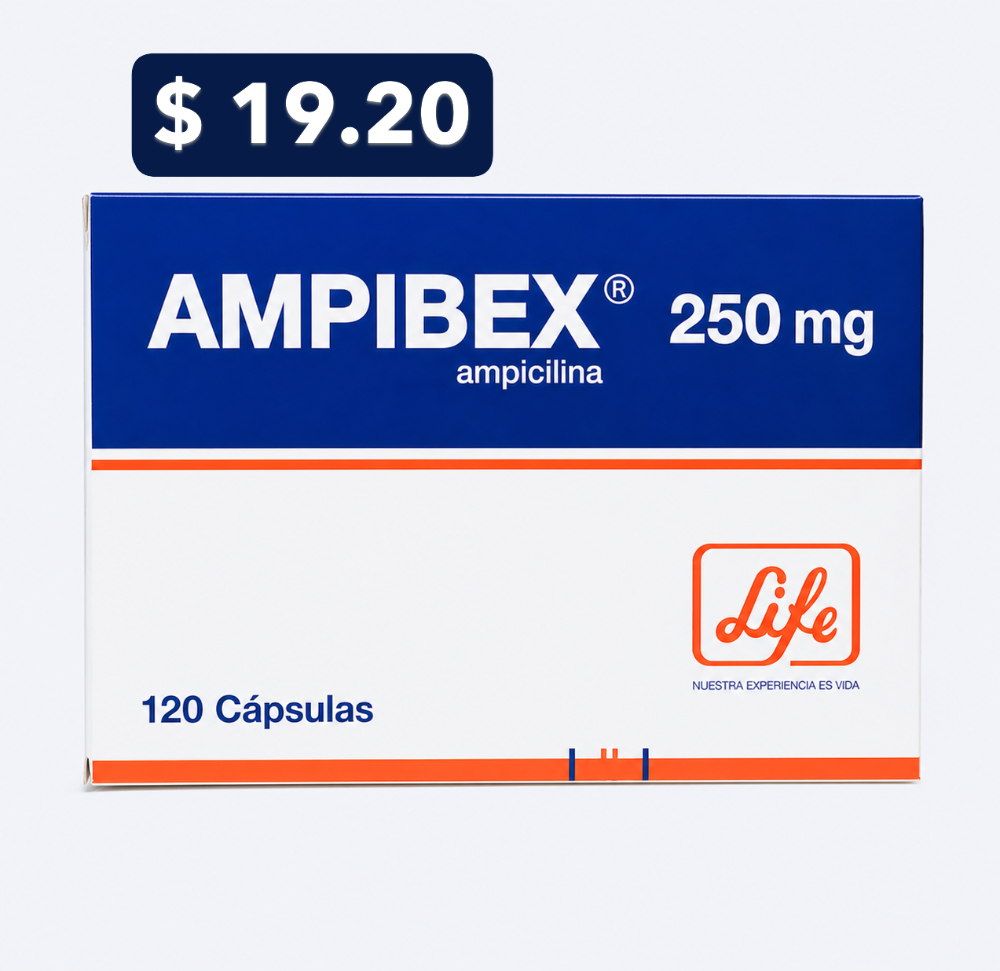 AMPIBEX 250 MG X 120 CAPS