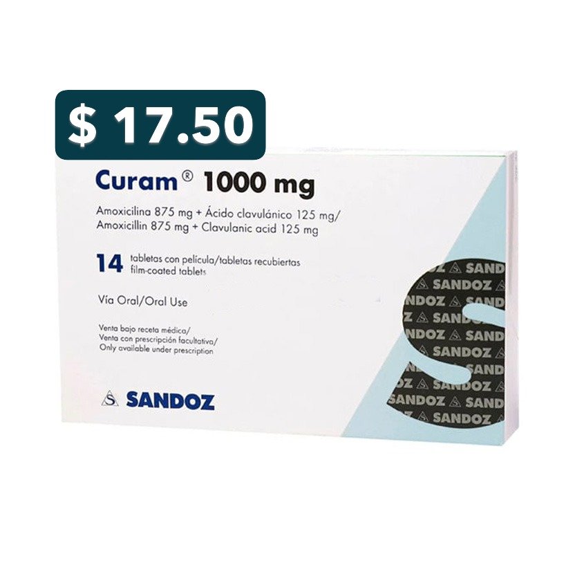 CURAM 1000MG X 14 COMP.