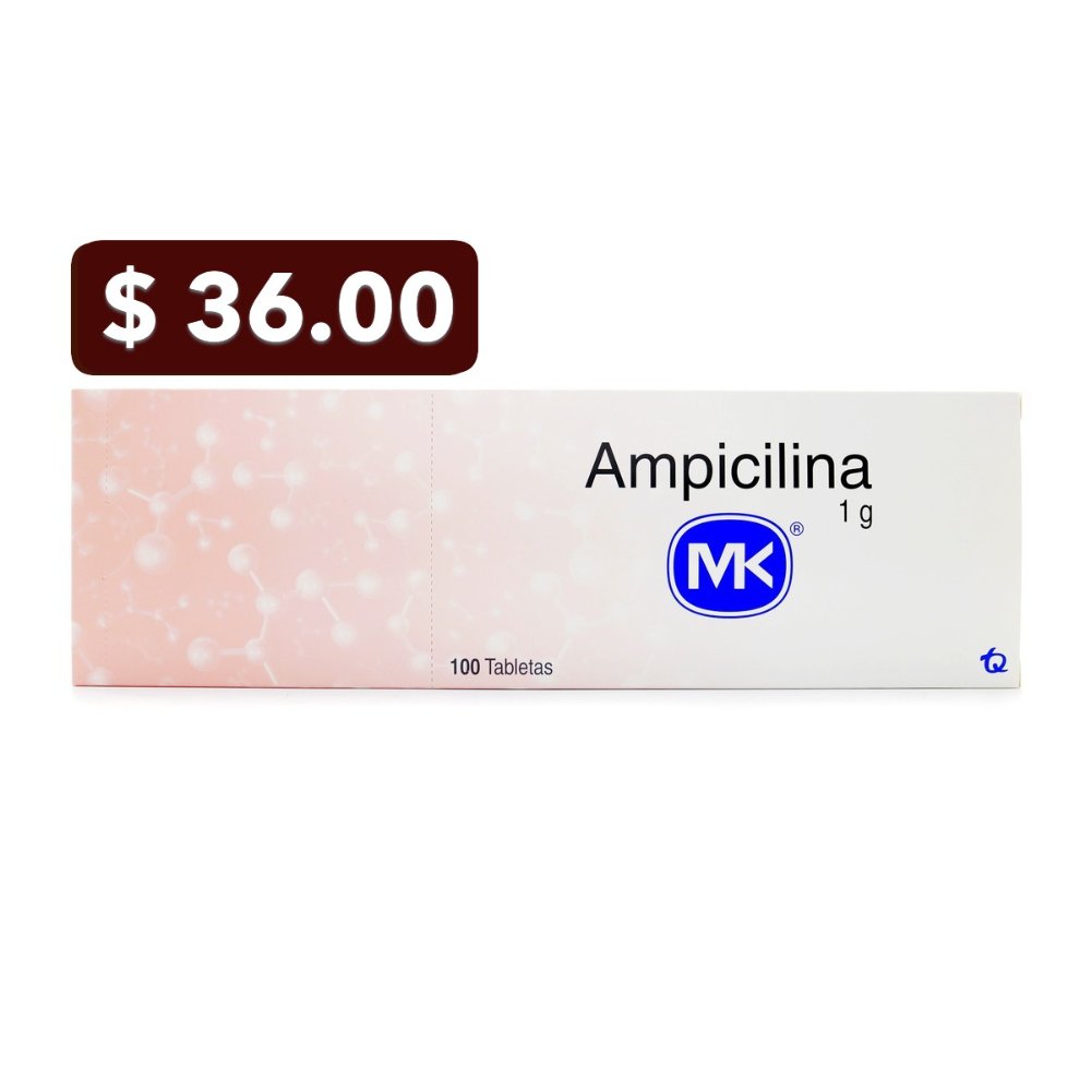 AMPICILINA 1GR X 100 TABS MK