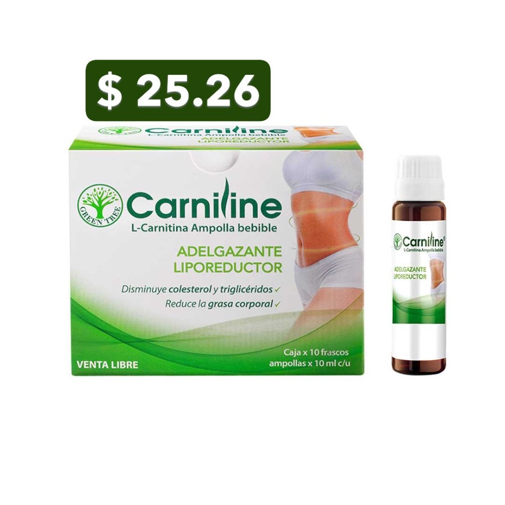 CARNILINE X 10 AMPOLLAS BEBIBLES (1360)