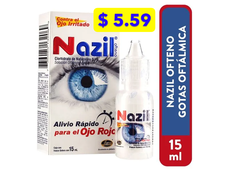NAZIL P. OFTALMICA X 15 ML