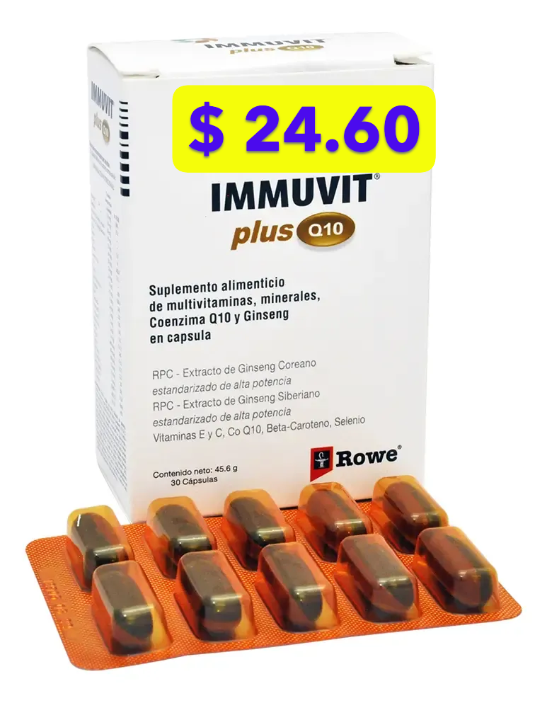 PACK IMMUVIT PLUS Q 10 30+10