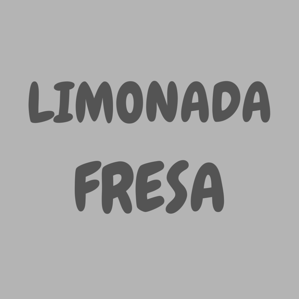 Limonada de Fresa
