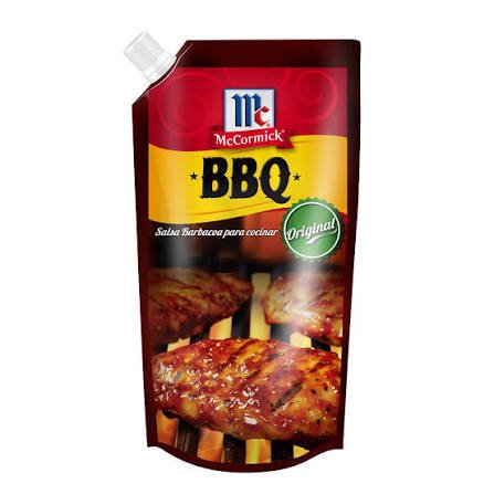Salsa BBQ sobre