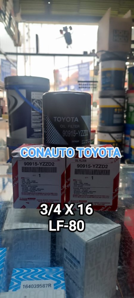 90915-YZZD2 TOTOTA FILTRO DE ACEITE PARA TOYOTAS, FORD,