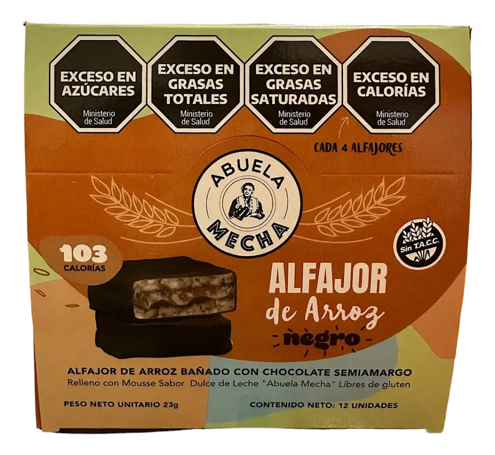 ALFAJOR DE ARROZ ABUELA MECHA