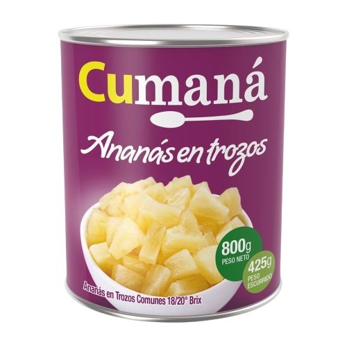 ANANA EN TROZOS x836gr. (LATA) CUMANA