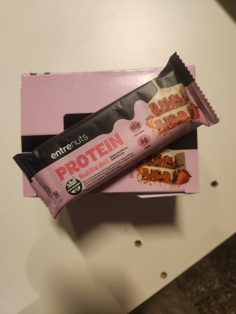 BARRITA PROTEICA FRUTILLA ENTRENUTS