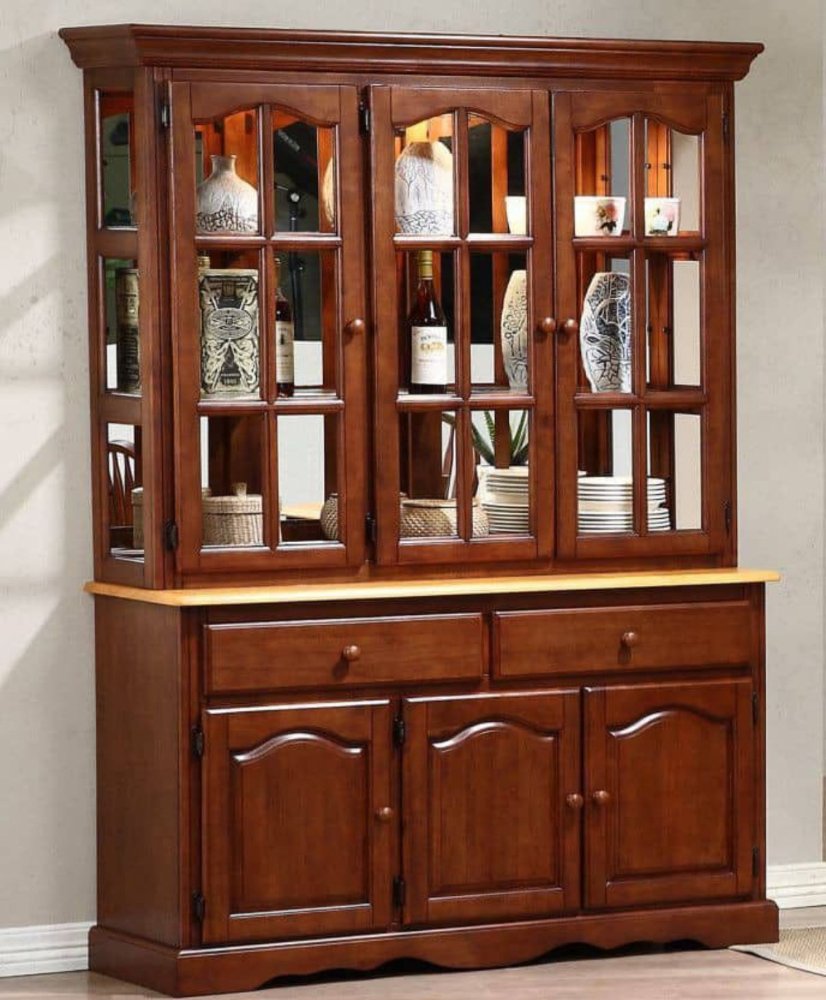 Vitrina de madera