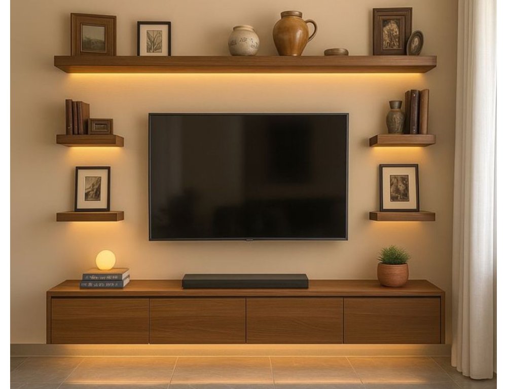 Modular para TV de madera