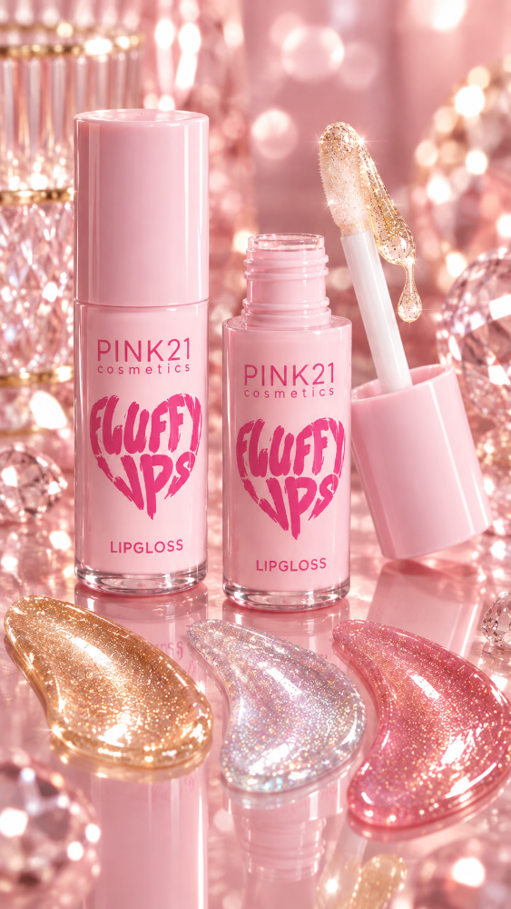 Lip Gloss Fluffy Lips- Pink