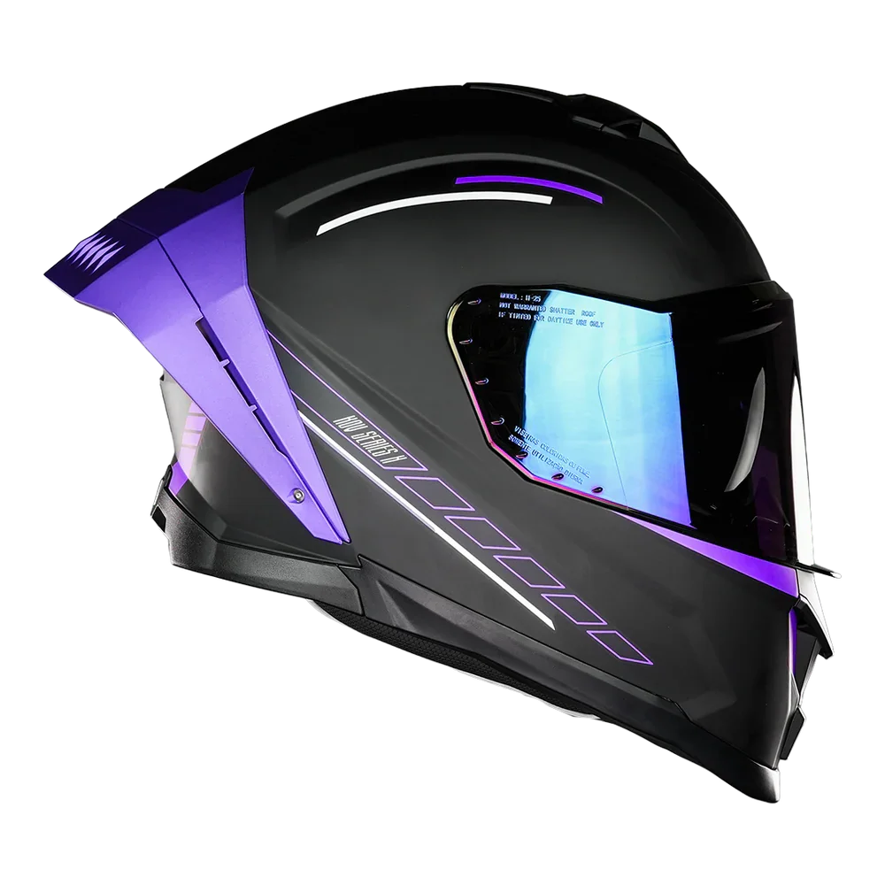 CASCO THANOS STREAK NEGRO MORADO
