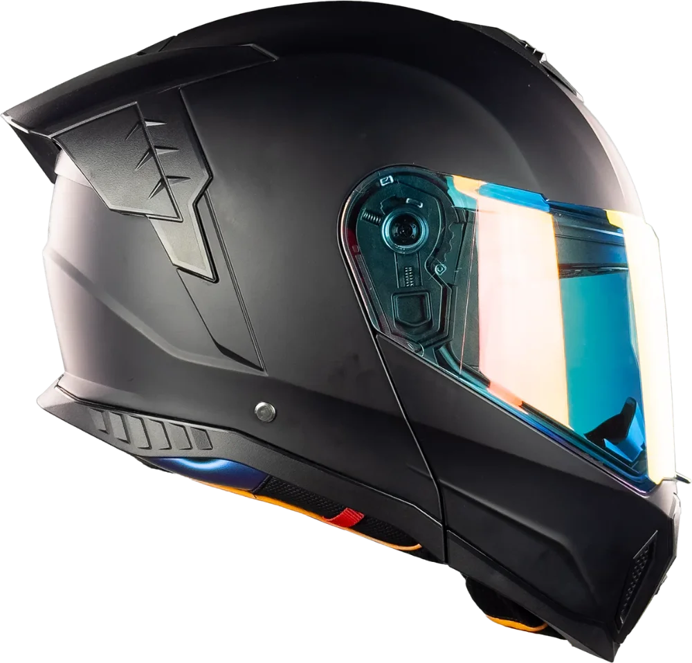 CASCO MAMBA SOLIDO NEGRO MATE