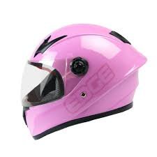 CASCO EDGE NIÑA ROSADO