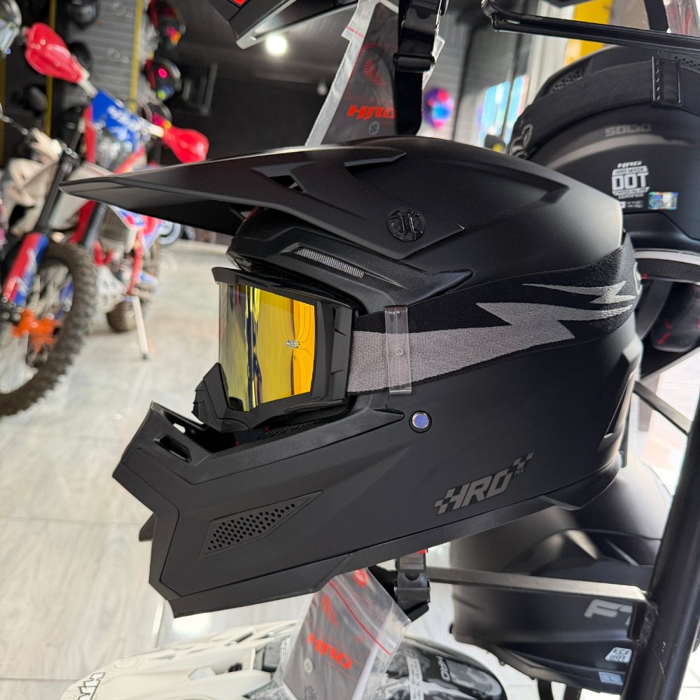 CASCO HRO CROSS MX04 CON VISOR