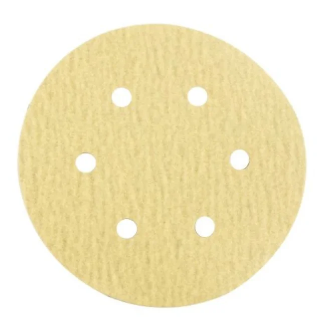 DISCO DE LIJA DE OXIDO DE ALUMINIO 150mm g80