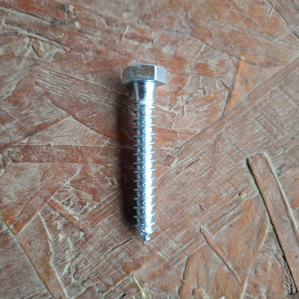 Tornillo tirafondos 5/16x2
