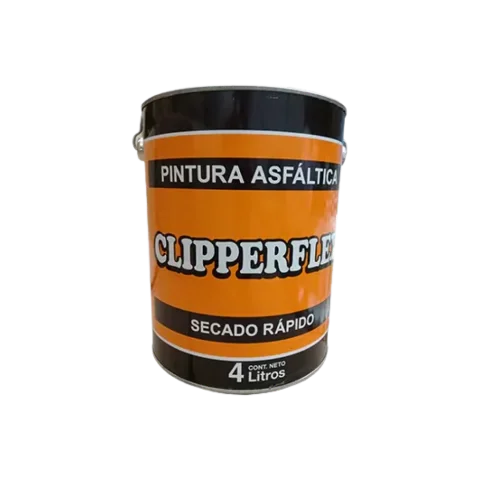 PINTURA ASFALTICA CLIPPERFLEX X 4 LT