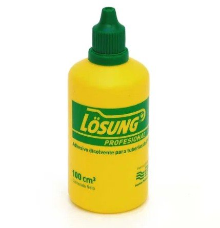 Adhesivo disolvente para tuberías PVC 60 CM2  losung