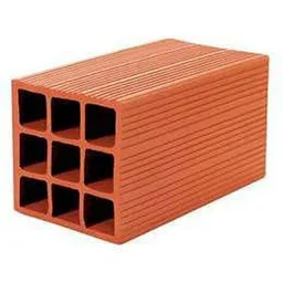 LADRILLO HUECO DE 9 TUBOS 18X18X33 MP