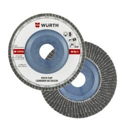 Disco Flap de Carburo de Silicio Grano 120 Würth
